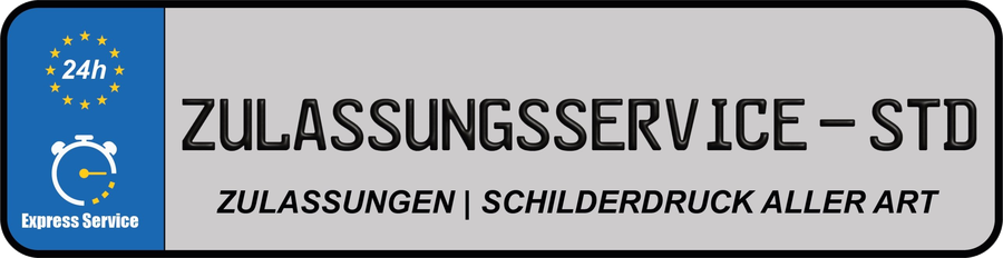 Zulassungsservice-STD – Zulassungen und Schilderdruck aller Art